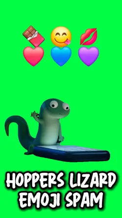 LIZARD EMOJI SPAM