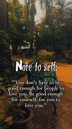Note to self