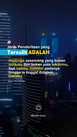 Penderitaan Tersulit