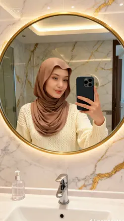 AI Hijab Cermin 