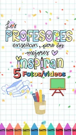 Feliz día Profesor