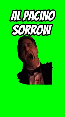 Al Pacino sorrow