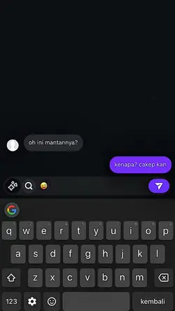 oh ini mantannya