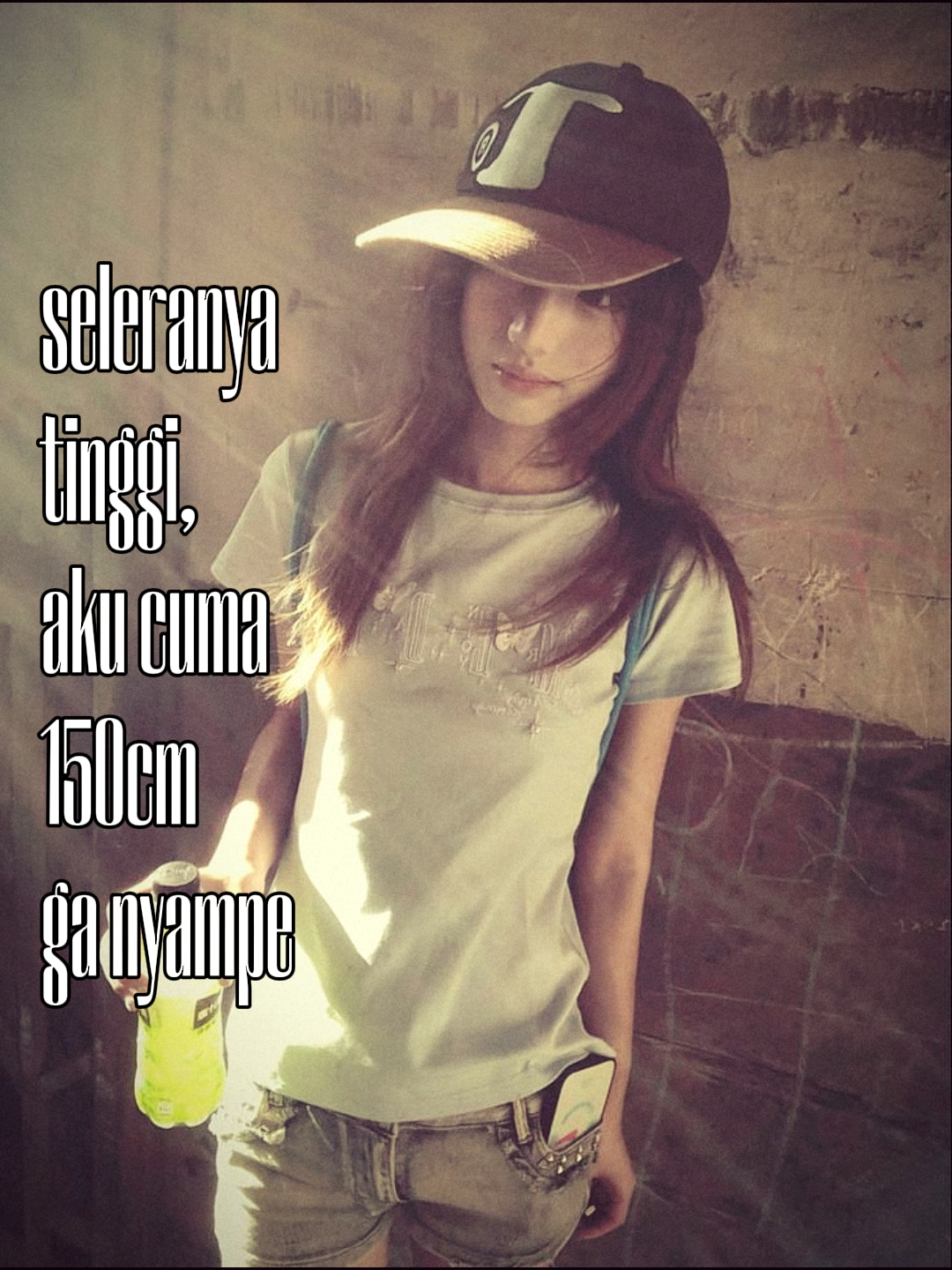 seleranya tinggi