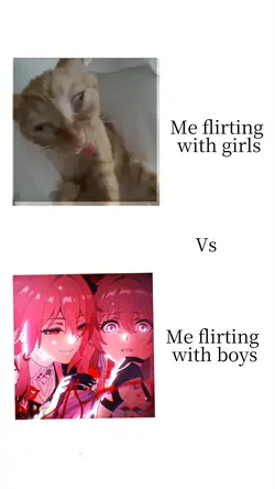 me flirting