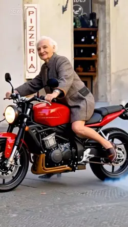 Burnout grandmother