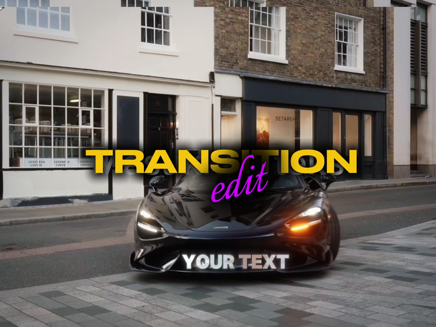 Transition edit