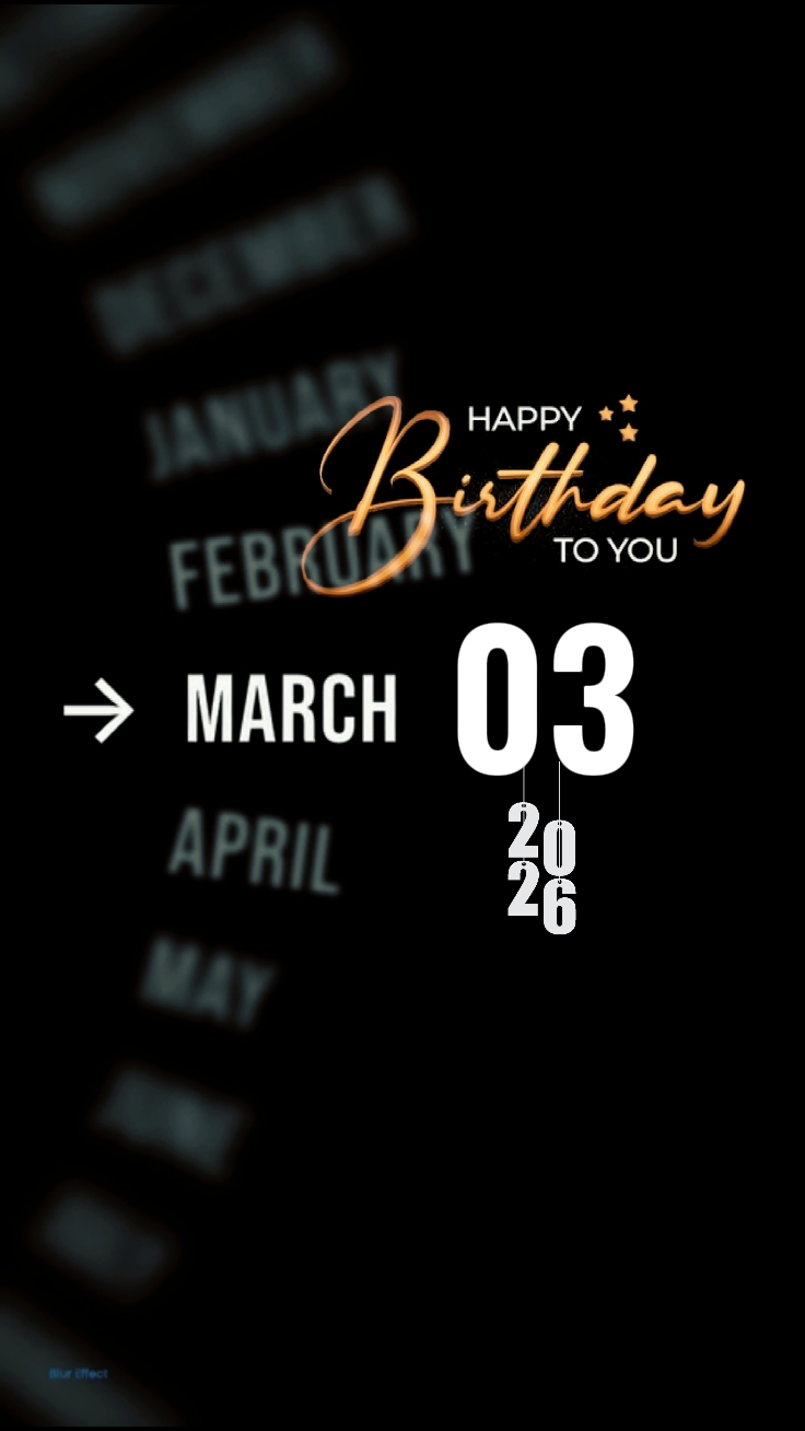 HBD 03 MARZO 2026