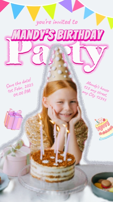 birthday invitation