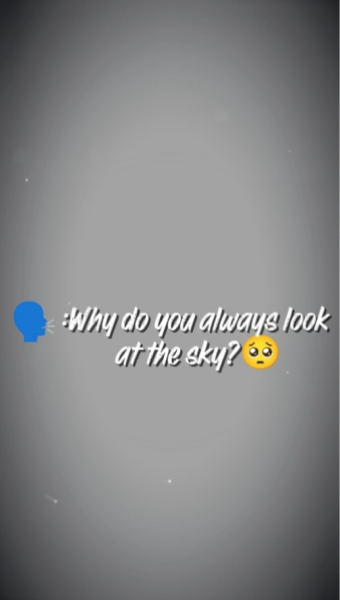 ¿Por qué miras en el cielo?