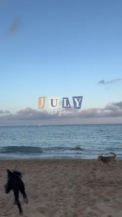 july so far 🩵