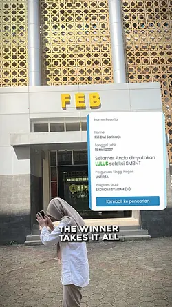 THE WINNER TAKES IT