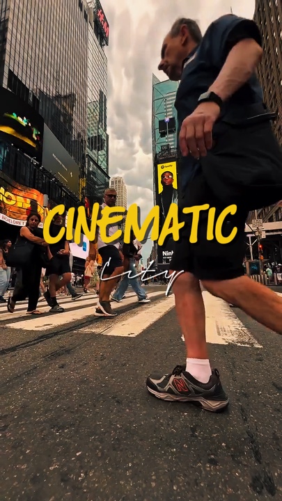 City vlog trend 