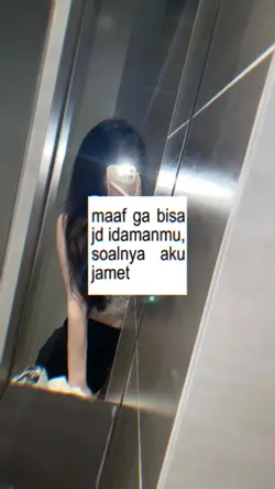 GA BISA JADI IDAMAN