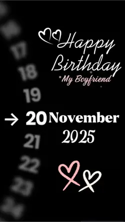 boyfriend birthday