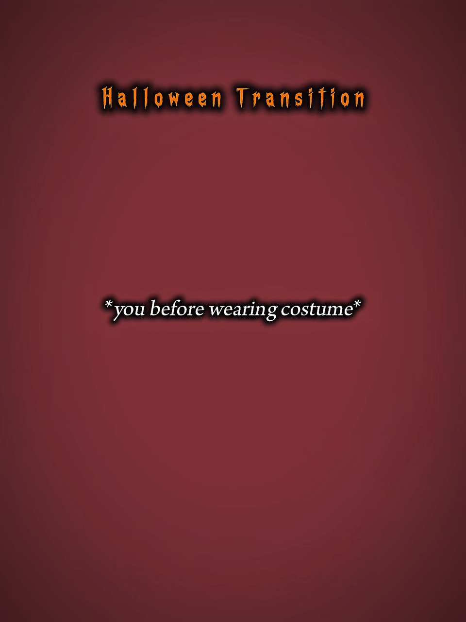 Halloween-Übergang