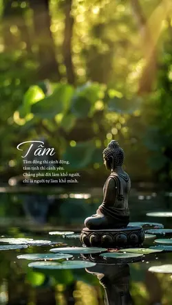 Caption "Tâm tịnh"