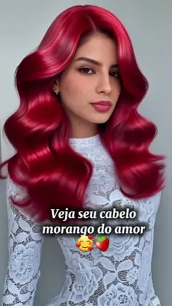 morango do amor hair
