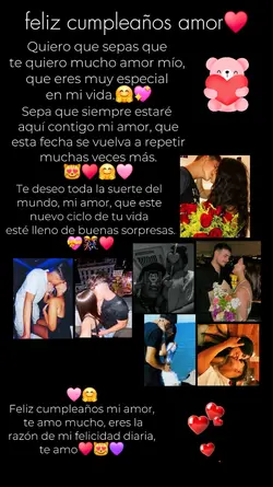 cumpleaños Amor