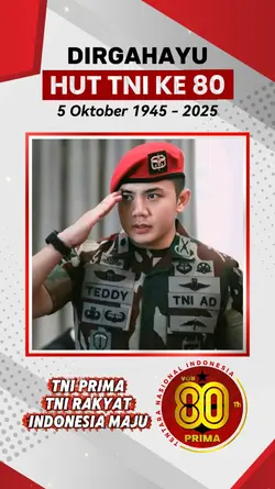 HUT TNI 2025