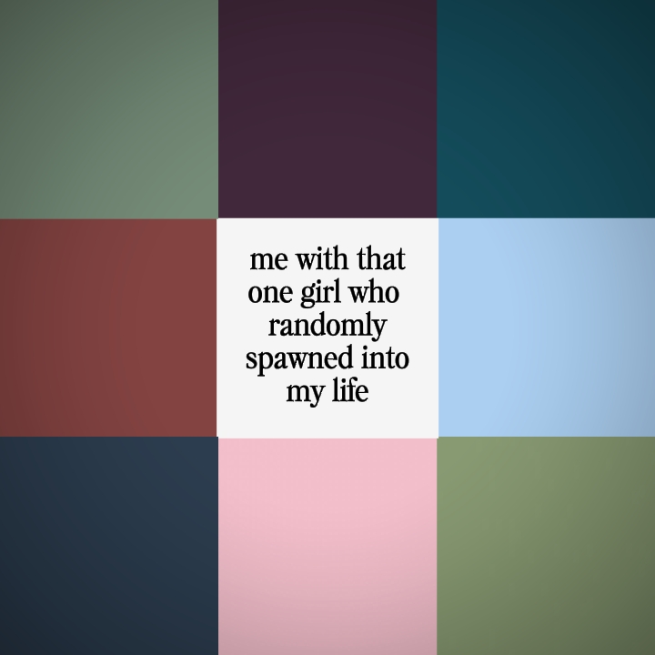 that one girl