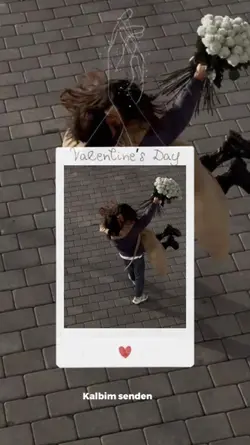 14 Şubat için şablon