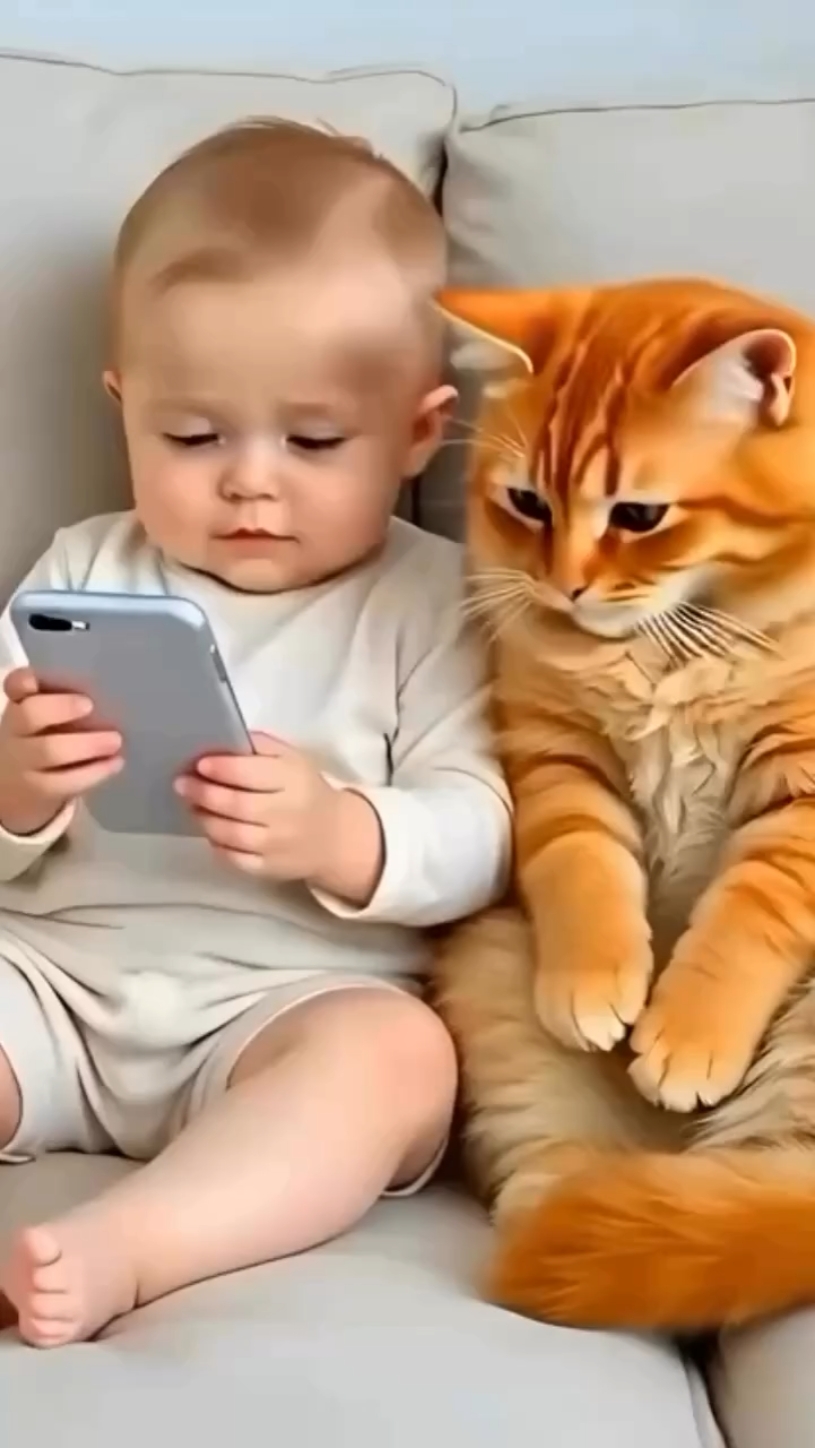 Baby lachen