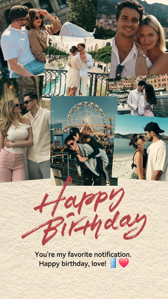 Casal de aniversário