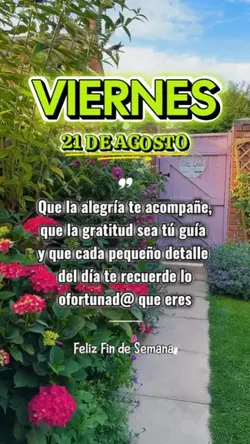Viernes 21 de Agosto