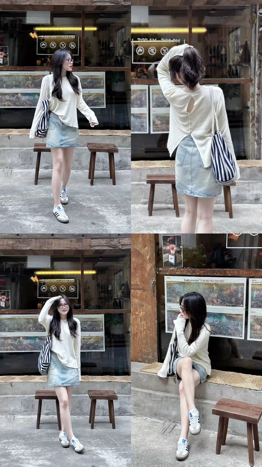 tata letak 4 foto