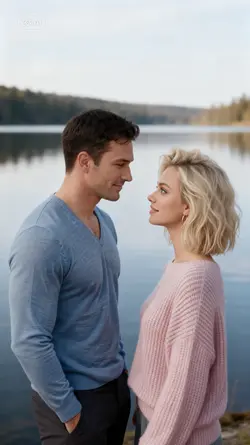 LAKE ROMANTIC COUPLE