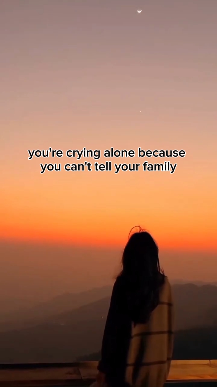 Crying alone why