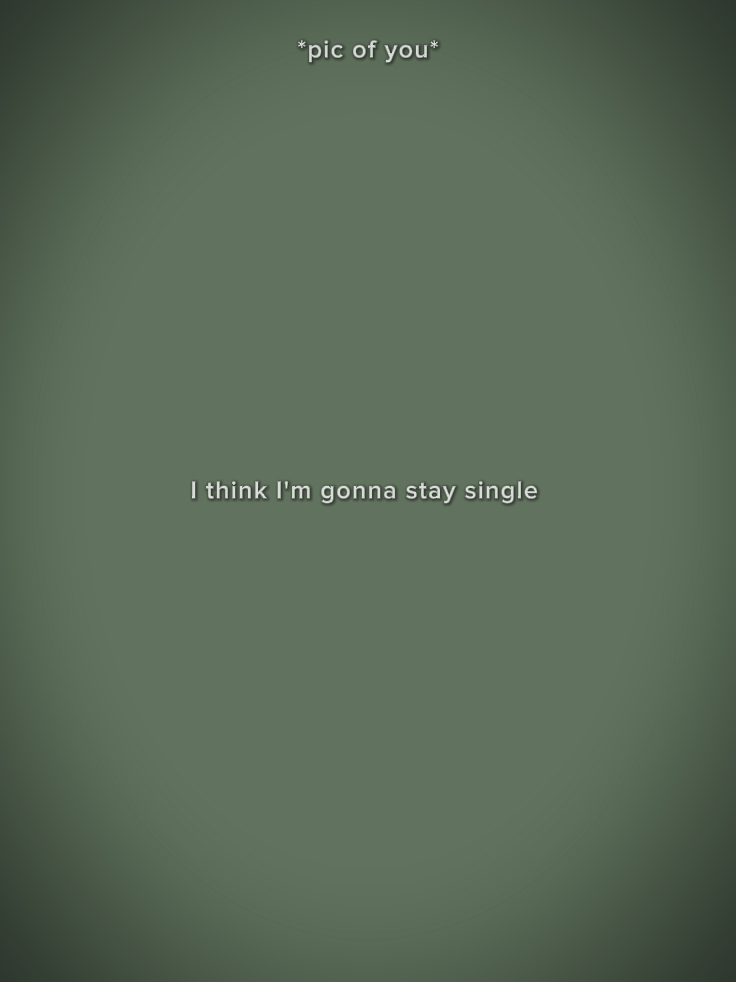 You're the one |
