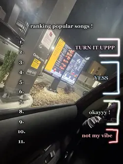ranking trendy songs