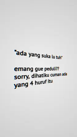 cuman ada yg 4 huruf
