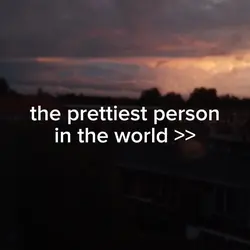 the prettiest person