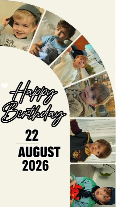 BIRTHDAY MY BOY