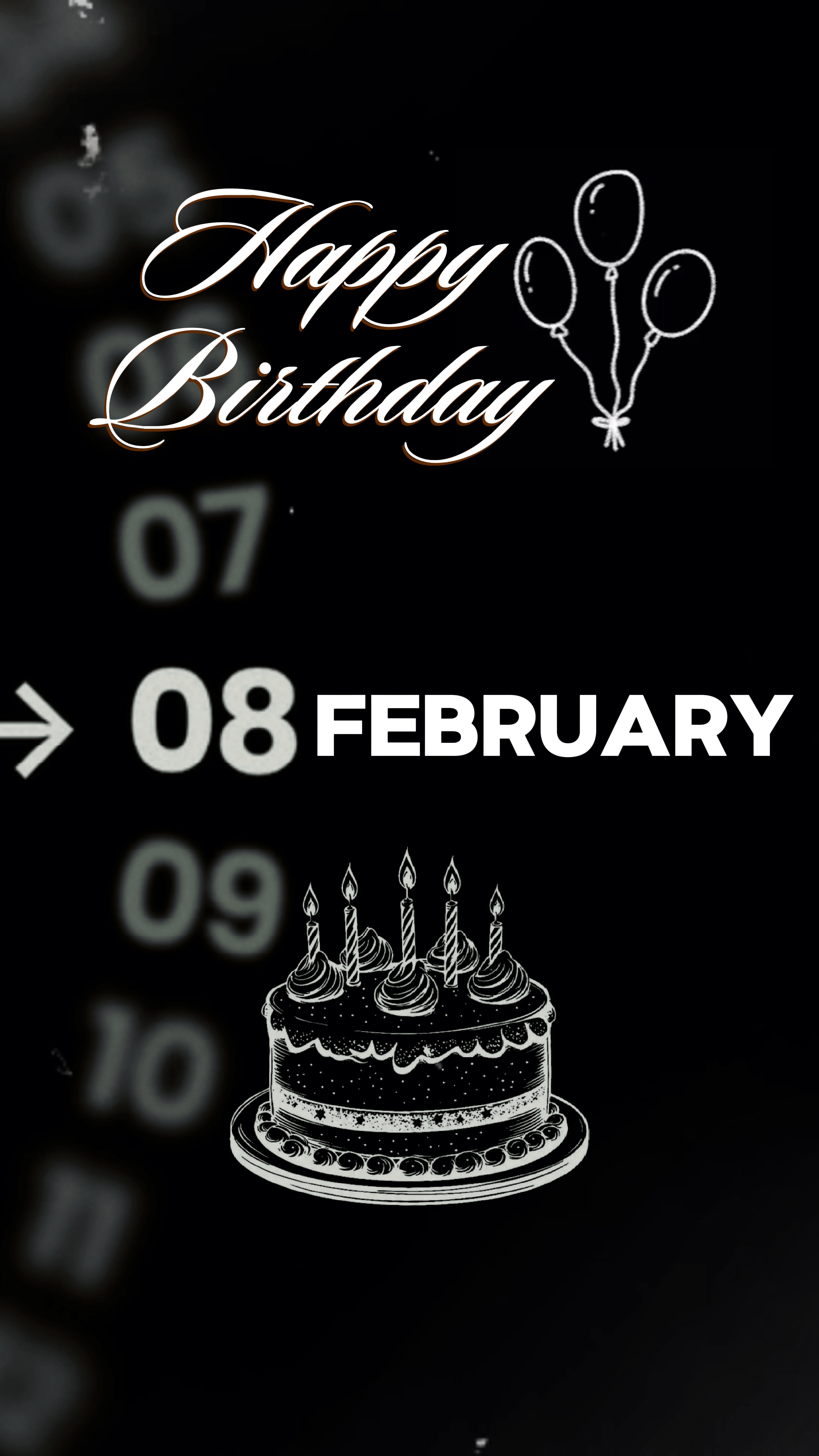 7 FEBRUARY BIRTHDAY