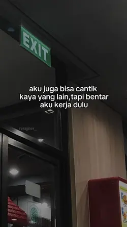 BENTAR AKU KERJA DLU