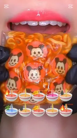 밀크님 라이스페이퍼 면 입술먹방 나눔