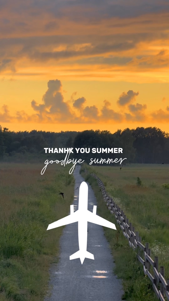 Goodbye summer