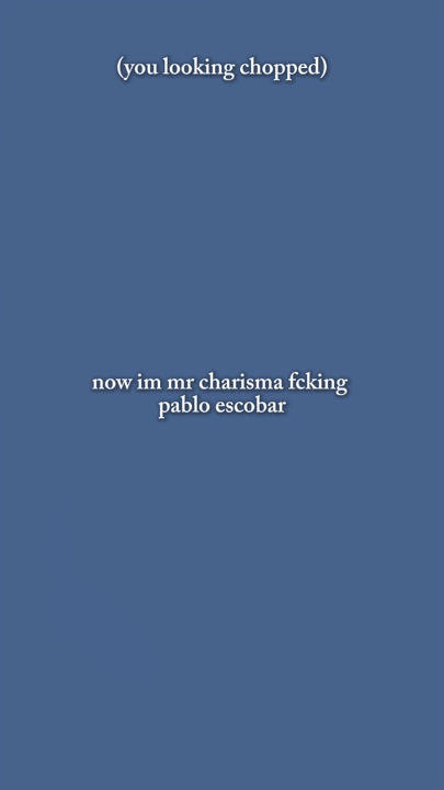 Jetzt bin ich Mr. Charisma