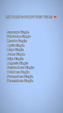 my dating stats
