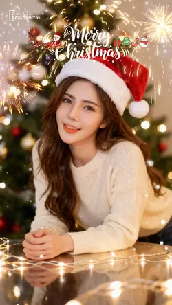 AI ทำรูปคริสต์มาส