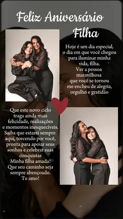 Parabéns Filha