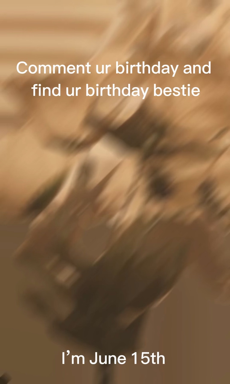 COMMENT UR BIRTHDA