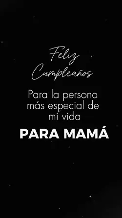 Feliz Cumple Mamá 