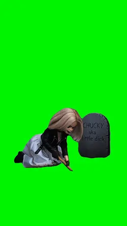 Barbie digs grave