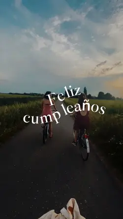 Feliz cumpleaños!<3