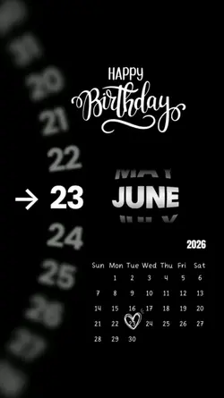 HBD 23 JUNE